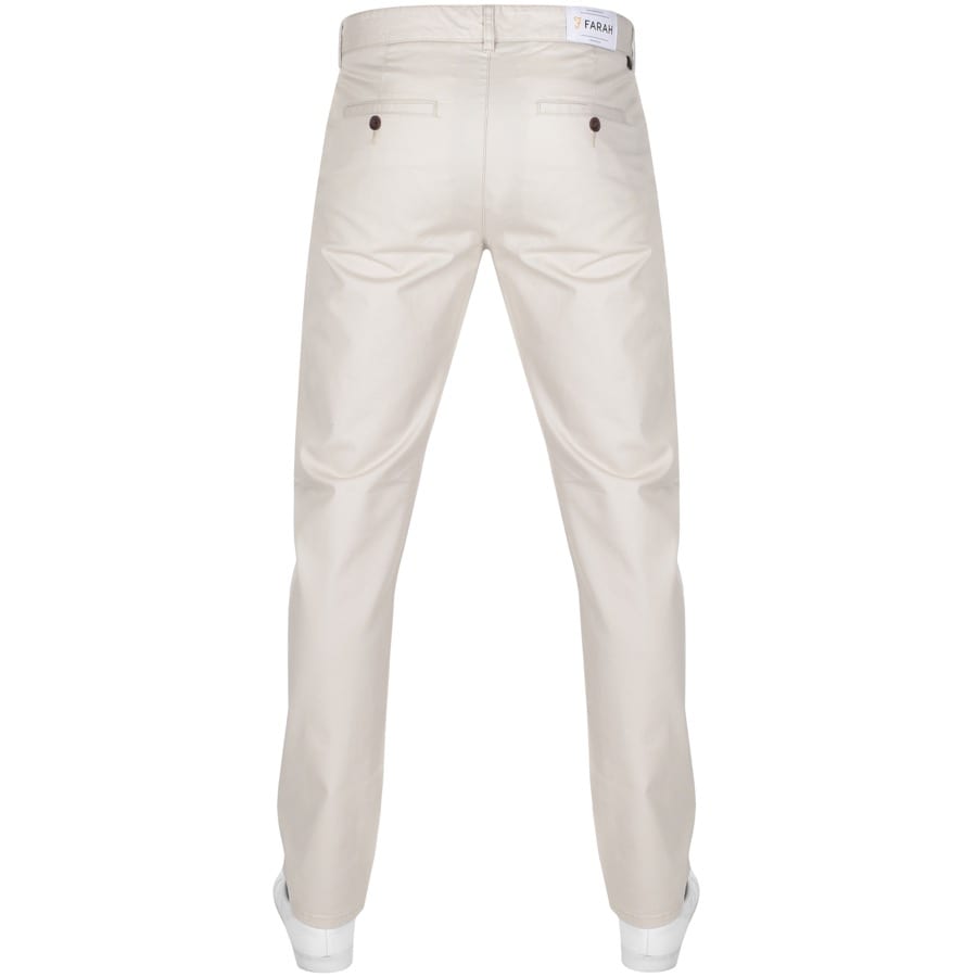 Alternative Image for ProductFarah Vintage Elm Chino Trousers White2